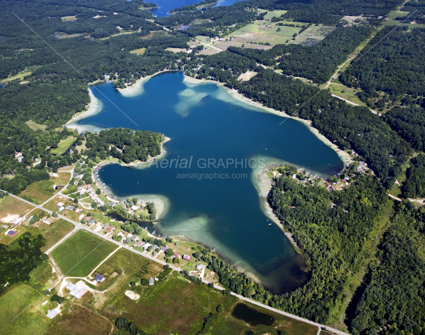 Bills Lake in Newaygo County, Michigan
